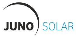 {picture title} Juno Solar Logo - Partner for photovoltaic wholesale and installation.